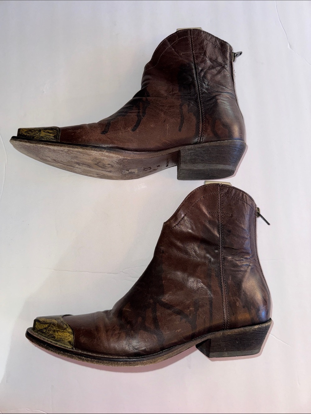 Awesome Free People Brayden Western Boot Dec Toe